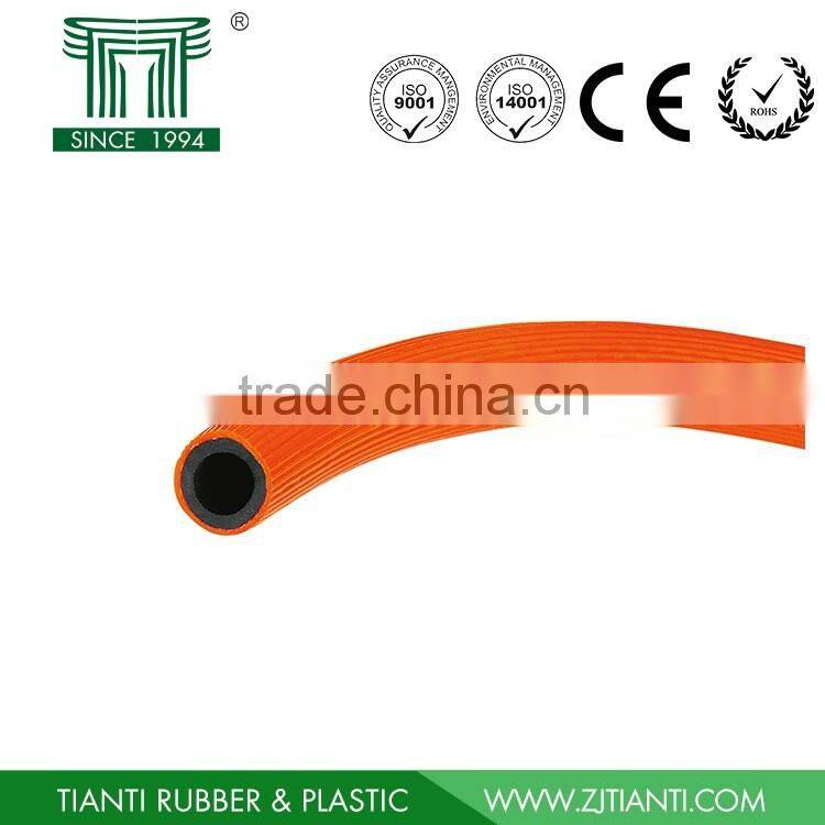 8.5mm fiber reinforced braided flexible plastic pvc gas hose