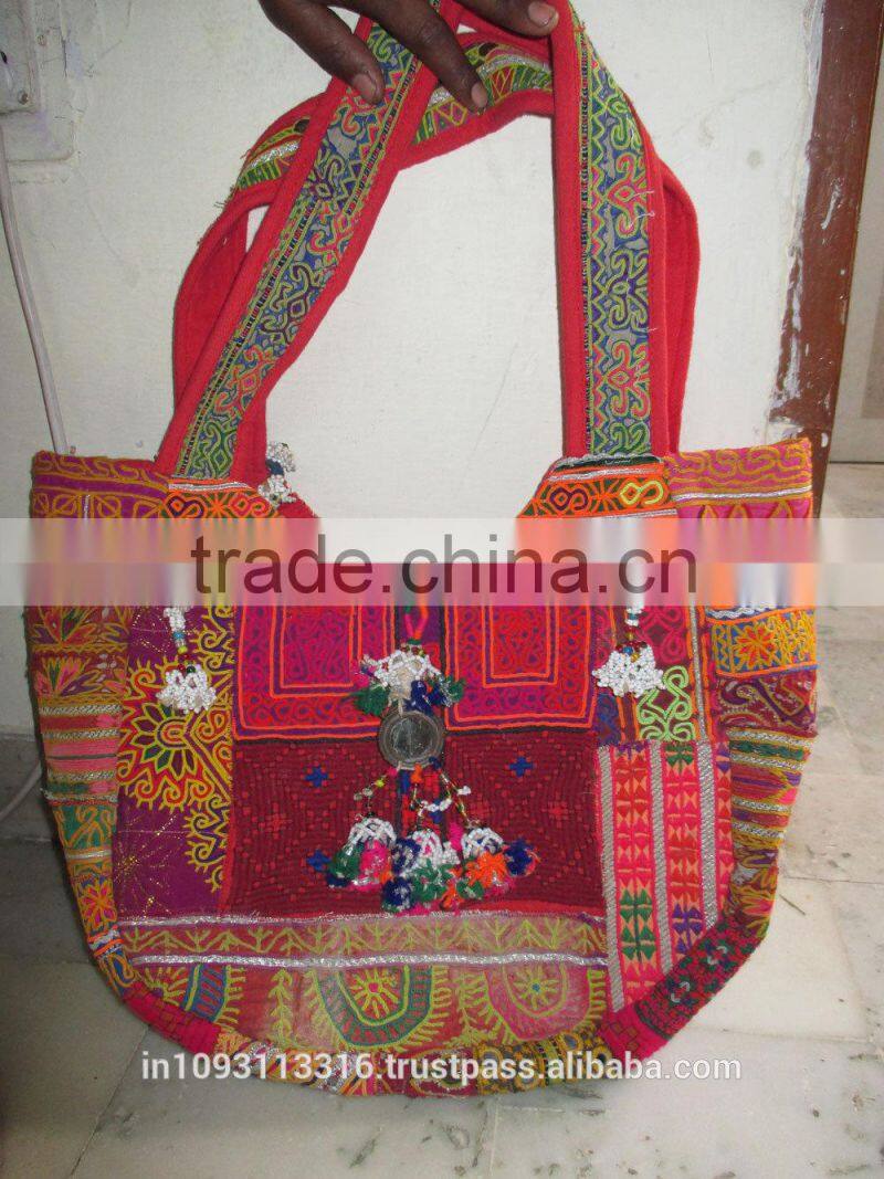 VINTAGE BANJARA ETHNIC HANDMADE BANJARA TRIBAL SHOULDER BAGS