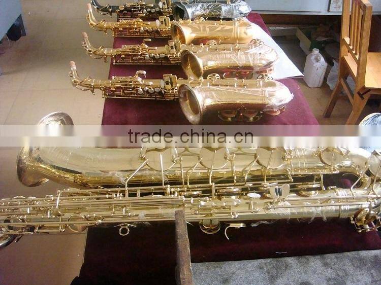 vintage baritone saxophone/antique baritone saxophone/baritone saxophone vintage