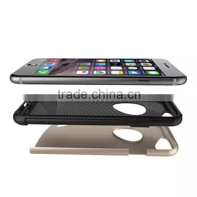 LZB Lastest Silicone tpu Back Armor Cover case for iphone6