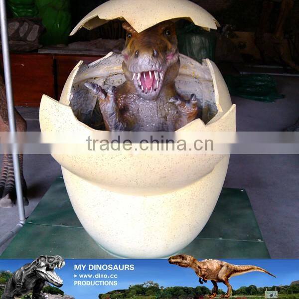 MY Dino-C067 Realistic growing hatching dinosaur in egg