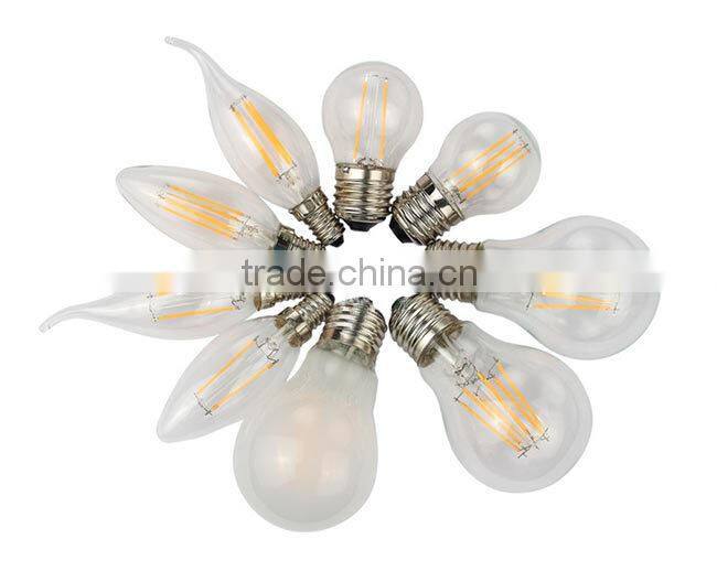 CE Rohs e14 filament bulb led bulb led light led bulb light