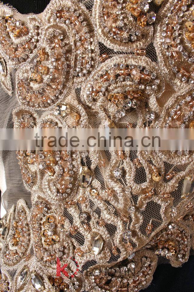 Sexy Elegant High Tall Beaded Cap Sleeve Navy Blue Long Evening Dress Alibaba China