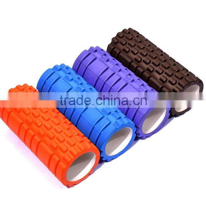 high density EVA grid china heated vibrating Fitness Exercise Yoga Training Pilates Yoga Foam Roller for muscle massage