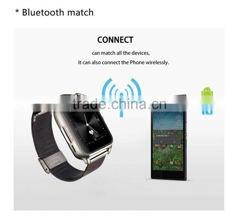 New Sedentary Remind Inteligente Z60 Smart Watch TF Card Camera Bluetooth Smartwatch For Android Phone