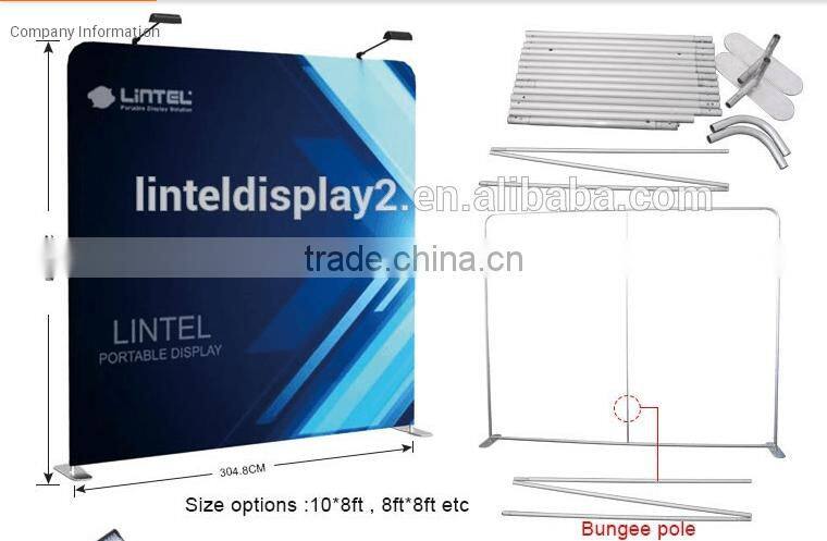 the best popular showing fabric frame system