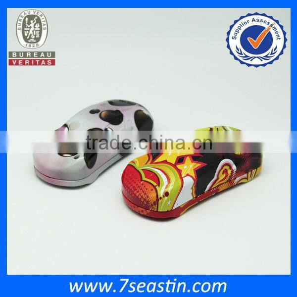 Special car shape aluminum sweets metal tin box candy tins for kids