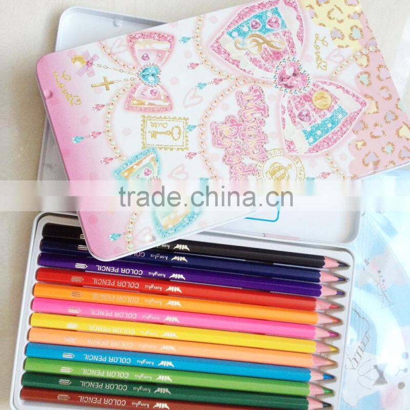 High quality Hexgonal Shape color pencil