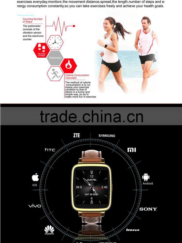 MT2502A Compatible OS including IOS and Android 1.54" IPS touch screen bluetoothwatch