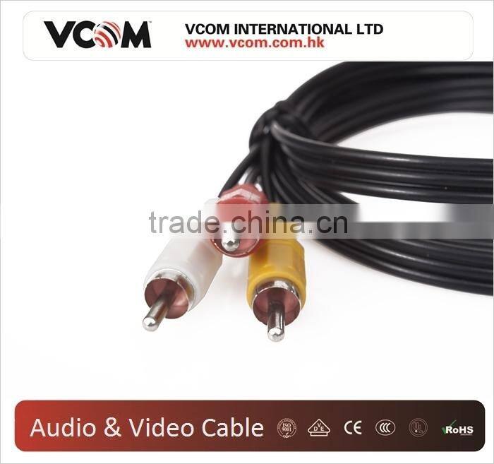 2015 Top Selling 3RCA Male to 3 RCA Male Cable Audio Video Cable