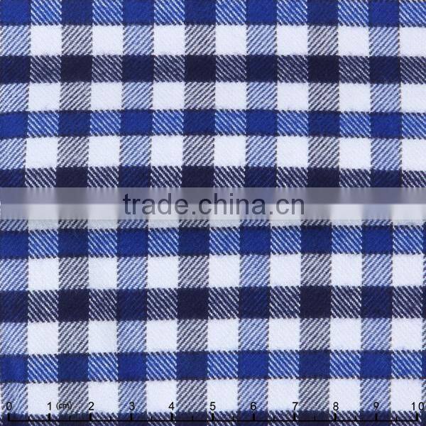 James Cotton-Tencel Herringbone Shirting Fabric, Flannel/Two-side Brushing Check/Plaid Fabric series one