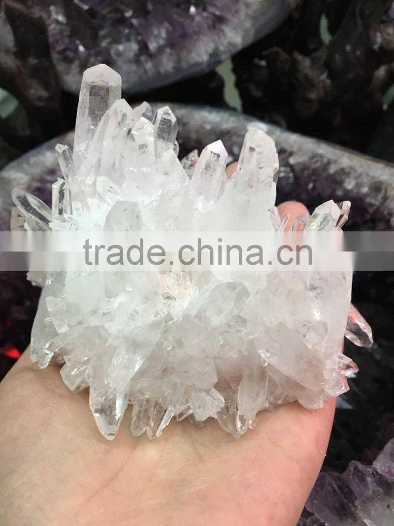 White cluster for decoration or business gift naturally