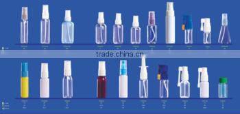 15ml Portable white PET Bottle with matching oral mist spray nozzle