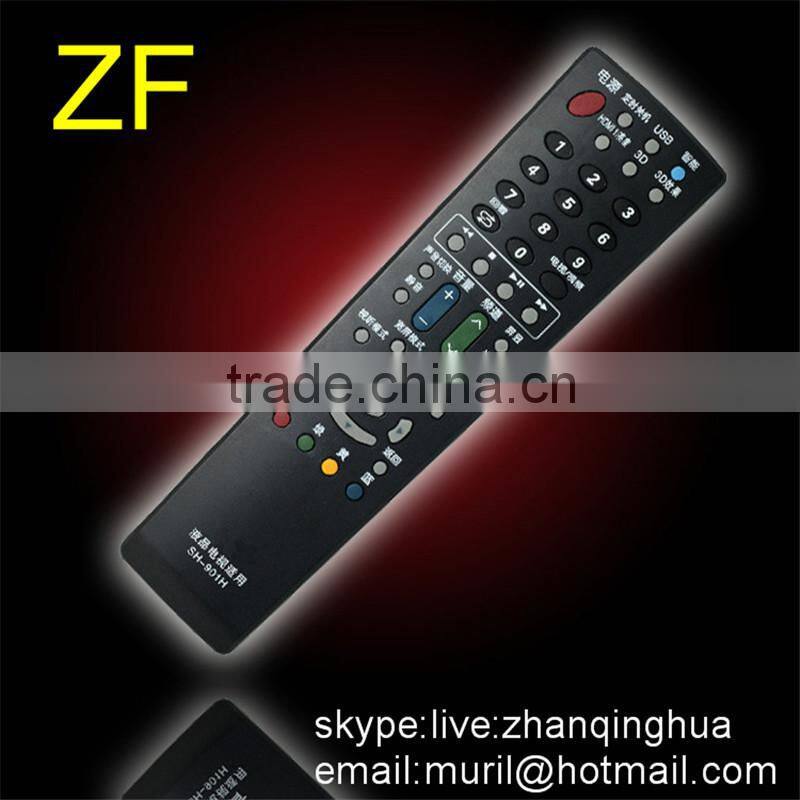 High Quality Black 46 Buttons SH-901H REMOTE CONTROL for SHARPE LCD/LED TV Set AAA Battery ZF Universal remote factory