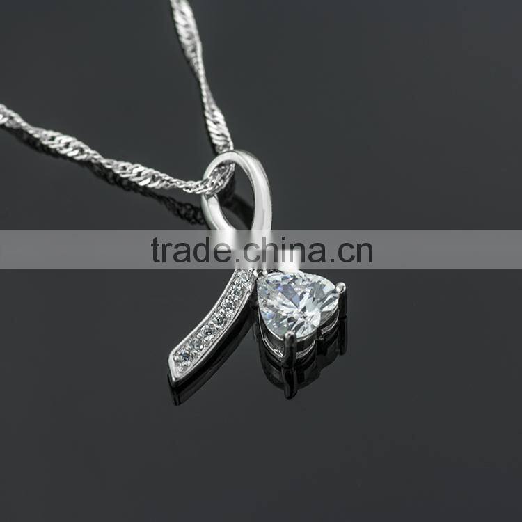 Scarf pendant jewelry!!! alibaba wholesale fashion silver zirconia pendant