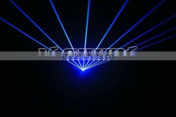 1w blue color animation laser stage lighting projector