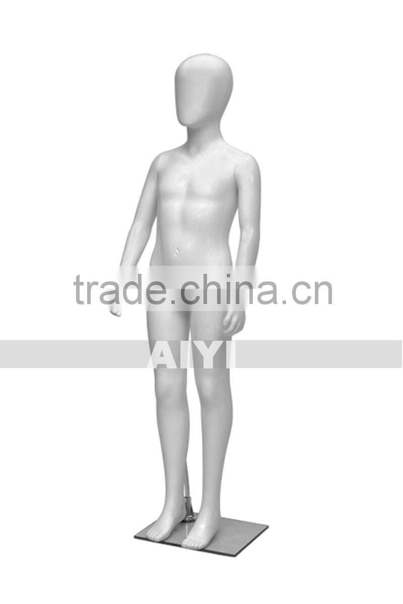 Display Glossy Children Plastic Mannequin