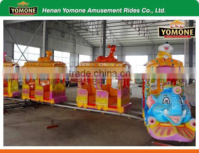 Amusement park rides miniature electric amusement kids train for sale