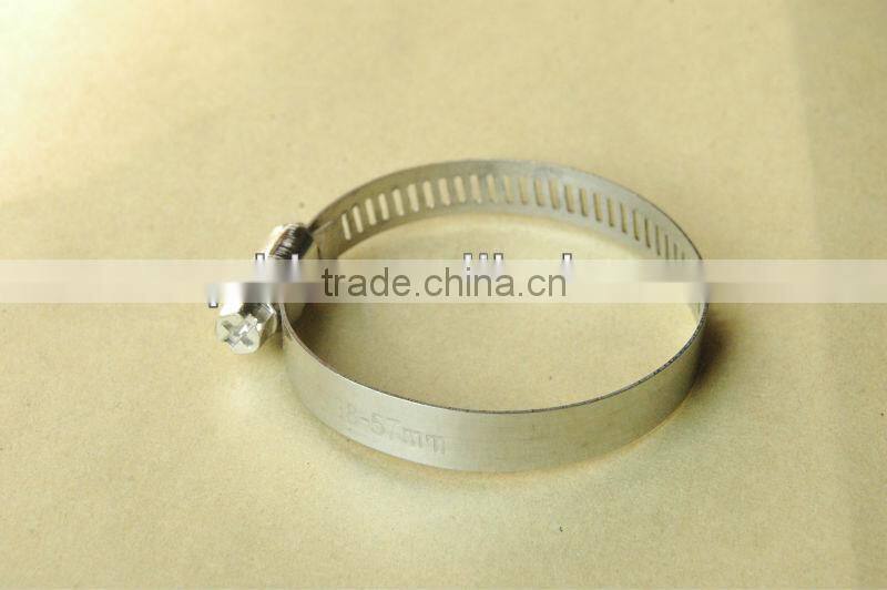 China manufacturer for auto hose clamps with a good price