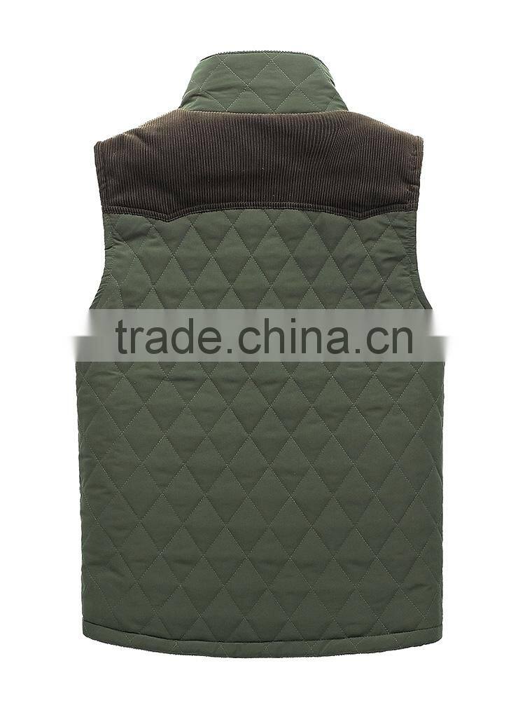 mens padded winter vest