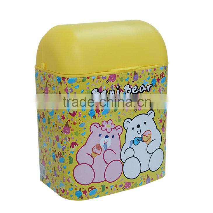 Carton tin square transh bin for sale/garbager bins for sale