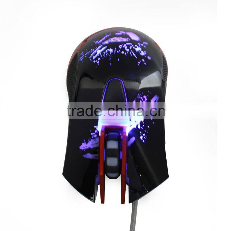 Optical USB Wired Gaming Mouse 7 Button USB LED Light Plug Play