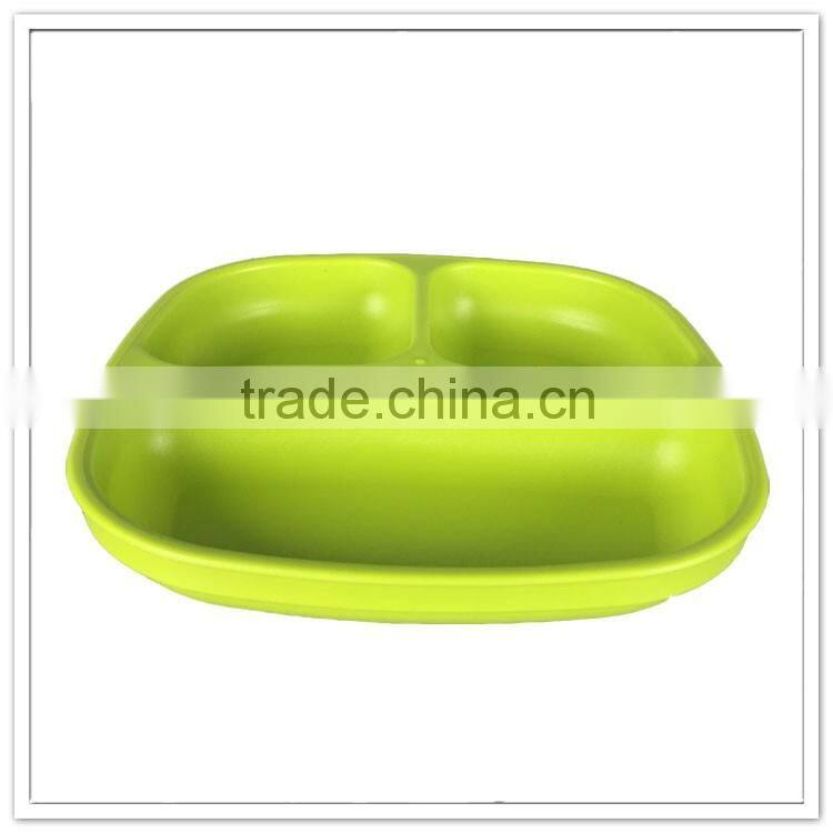 Wholesale cheap non-toxic plastic divided food tray