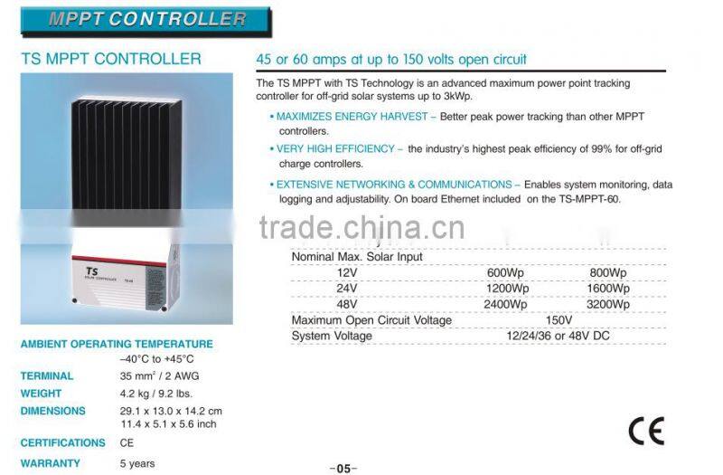 morningstar tristar mppt 45a morningstar mppt solar controller