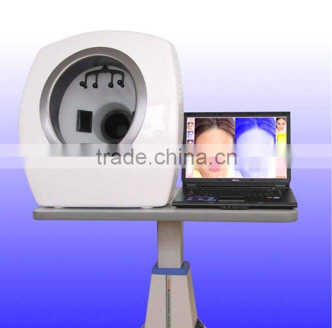 Skin scanner analyzer facial real analysis digital skin moisture analyzer machine