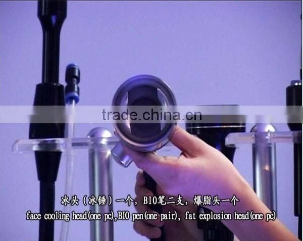Ultrasonic fat exploding and RF liposuction breast enhancement machine for weight loss
