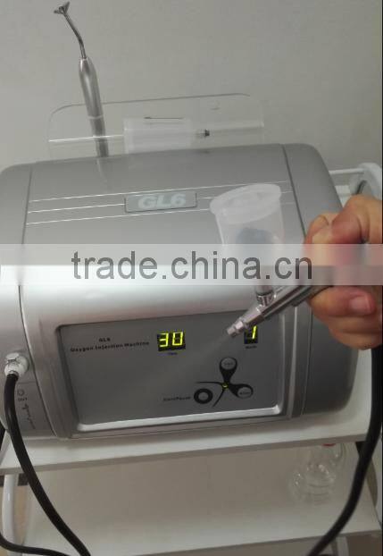 skin rejuvenation facial Oxygen sprayer and jet peel beauty salon equipment