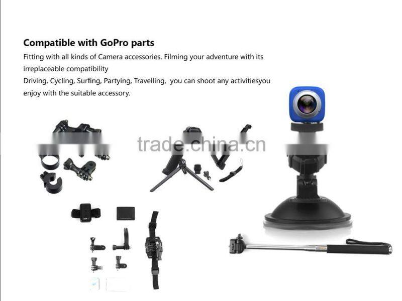 Action Camera Wifi Portable Mini Camcorder Outdoor Sport Wide-Angle Video Camera 360 Camera