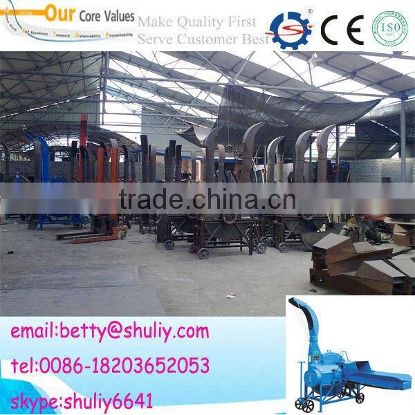 Hay cutter/cow feed grass cutter machine