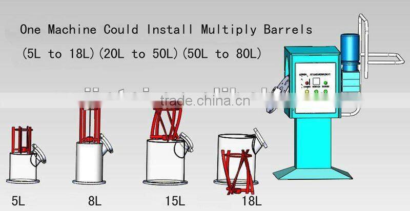 2016 newest advanced design stainless steel JHN 15-90 chemical roll mixer