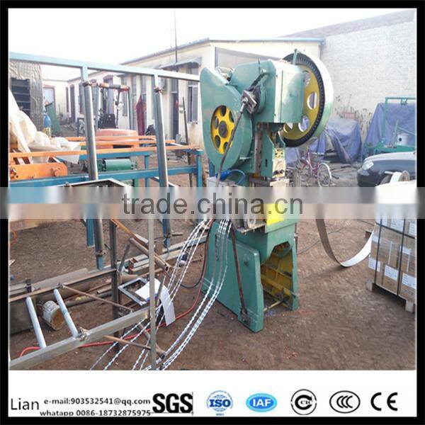 Bto22 concertina INOX stainless steel razor wire fence design