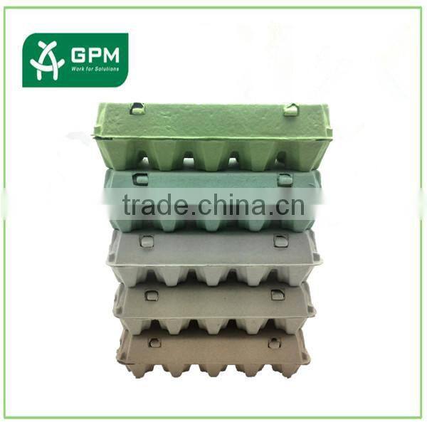 High quality biodegradable recycle paper egg tray material