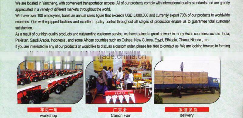 4GL150 wheat and Rice reaper without Power