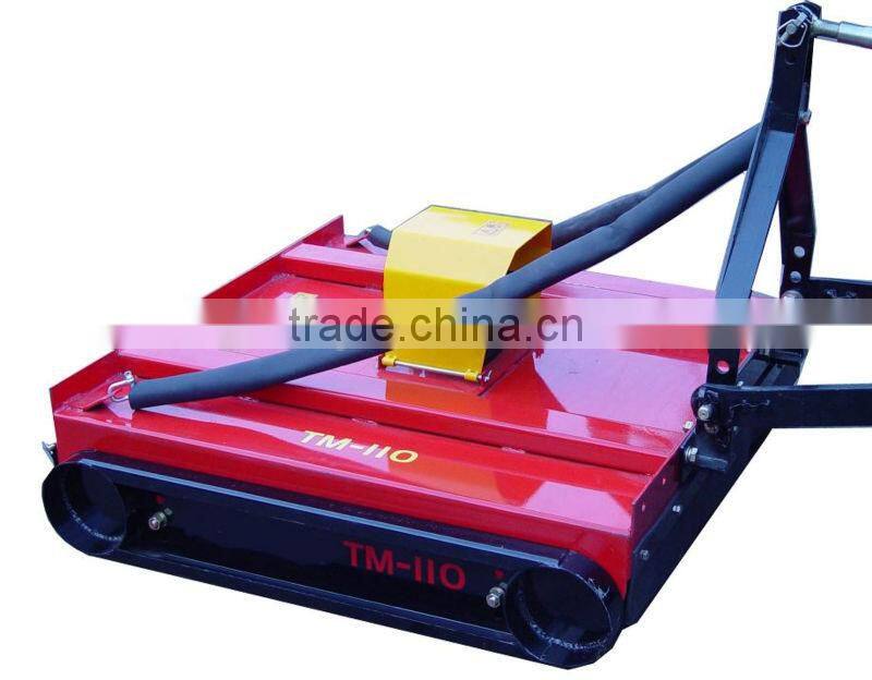 topper mower of tractor