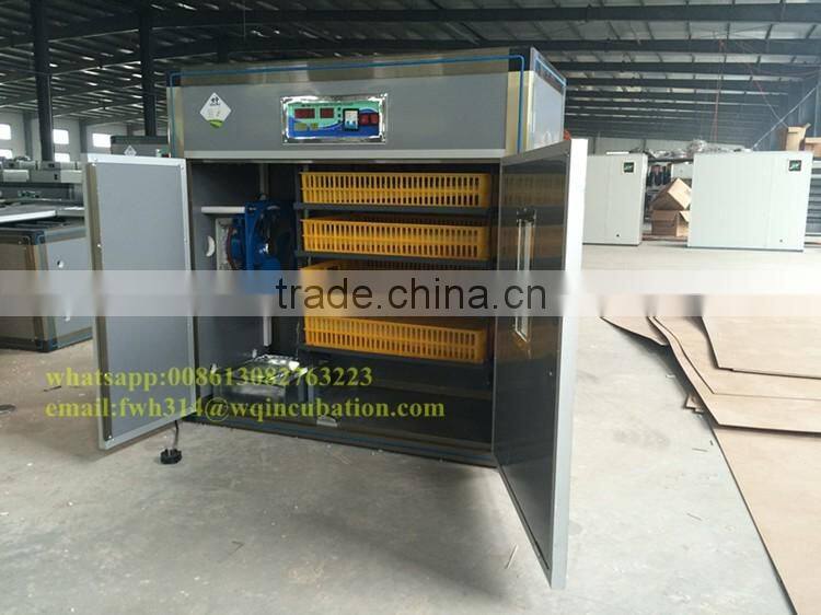 new body material 352 egg incubator industrial hatching machine in Saudi arabia