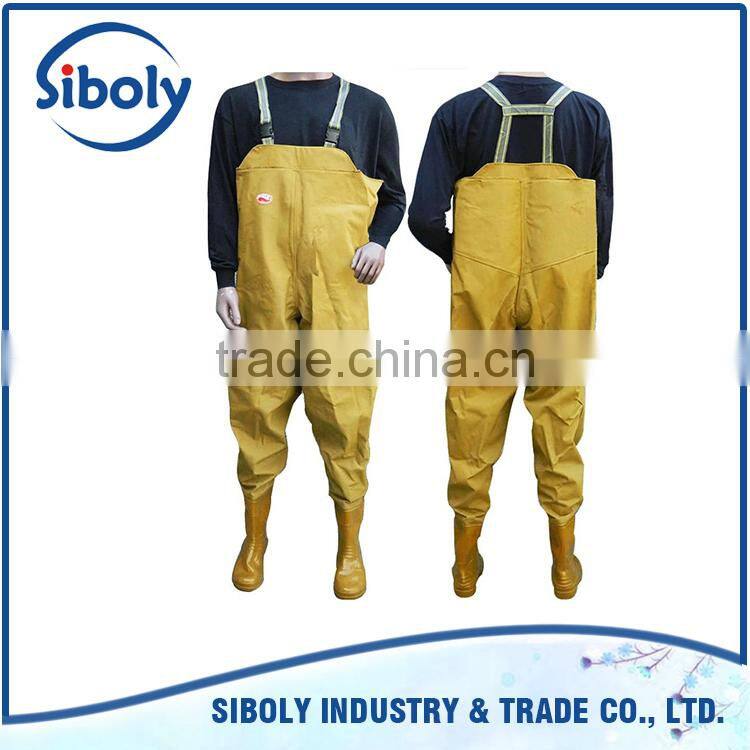 2016 New products buying online in china pvc waterproof chest high fishing wader