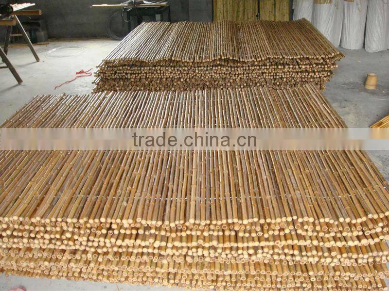 bamboo fence garden fencing panel with natural ,black,mahogany,brown colors