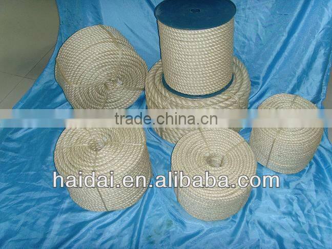hot sale twisted 3 strand Decorative rope
