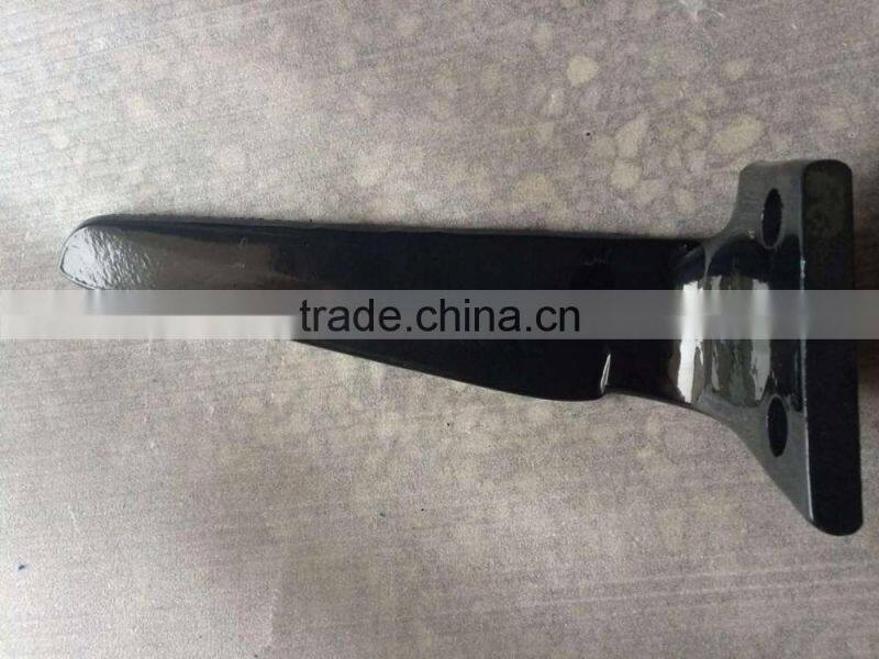 Power driven rake blade