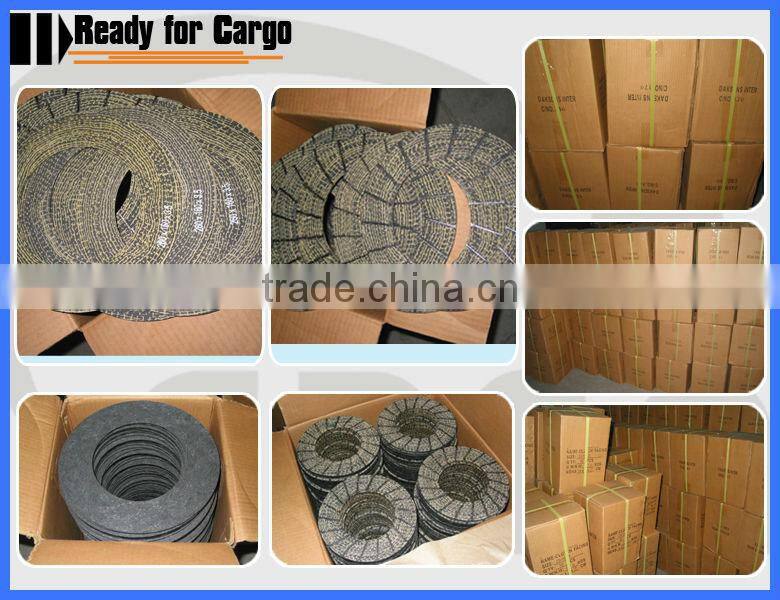 Tractor disc brake plate,carbon friction