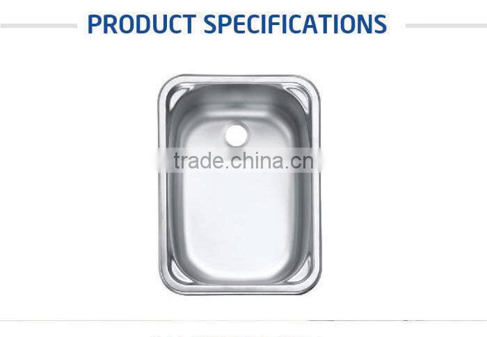 375x275 wash basin stainless steel sink