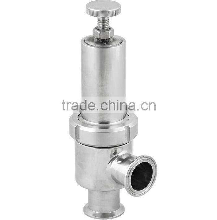 stainless steel air pressure relief vavel