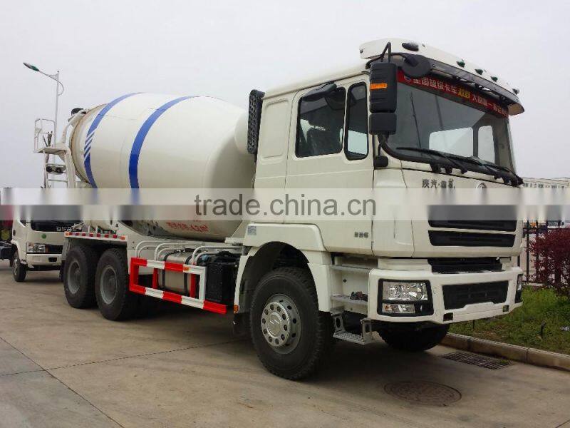 SHACMAN F3000 truck concrete mixing with 8~10cbm capacity for sale