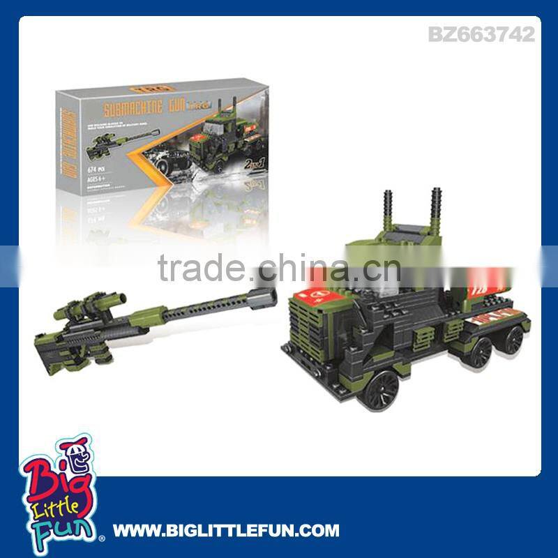 Military toys play set,toy gun military and fighter plane toy block