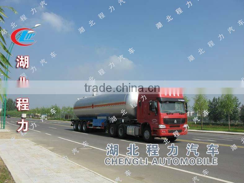 Tri-axle LPG pressure vessel semi-trailer for sale