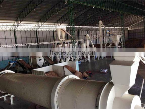 Sawdust Rotary Drier Wood Pellet Rotary Drier